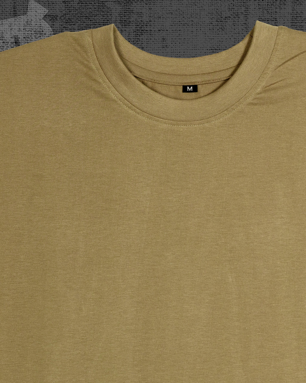 Basic Dark Beige Regular Fit T-shirt