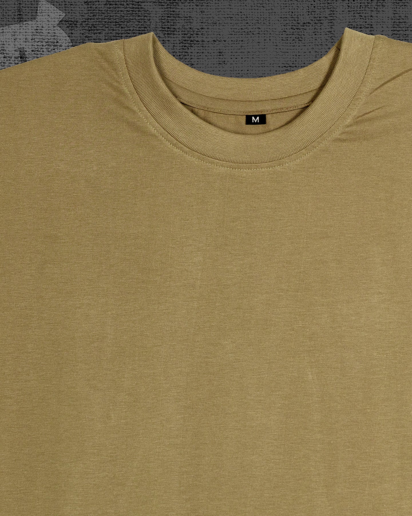 Basic Dark Beige Regular Fit T-shirt