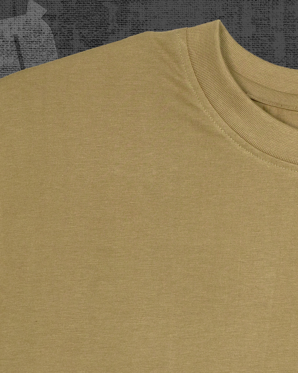 Basic Dark Beige Regular Fit T-shirt