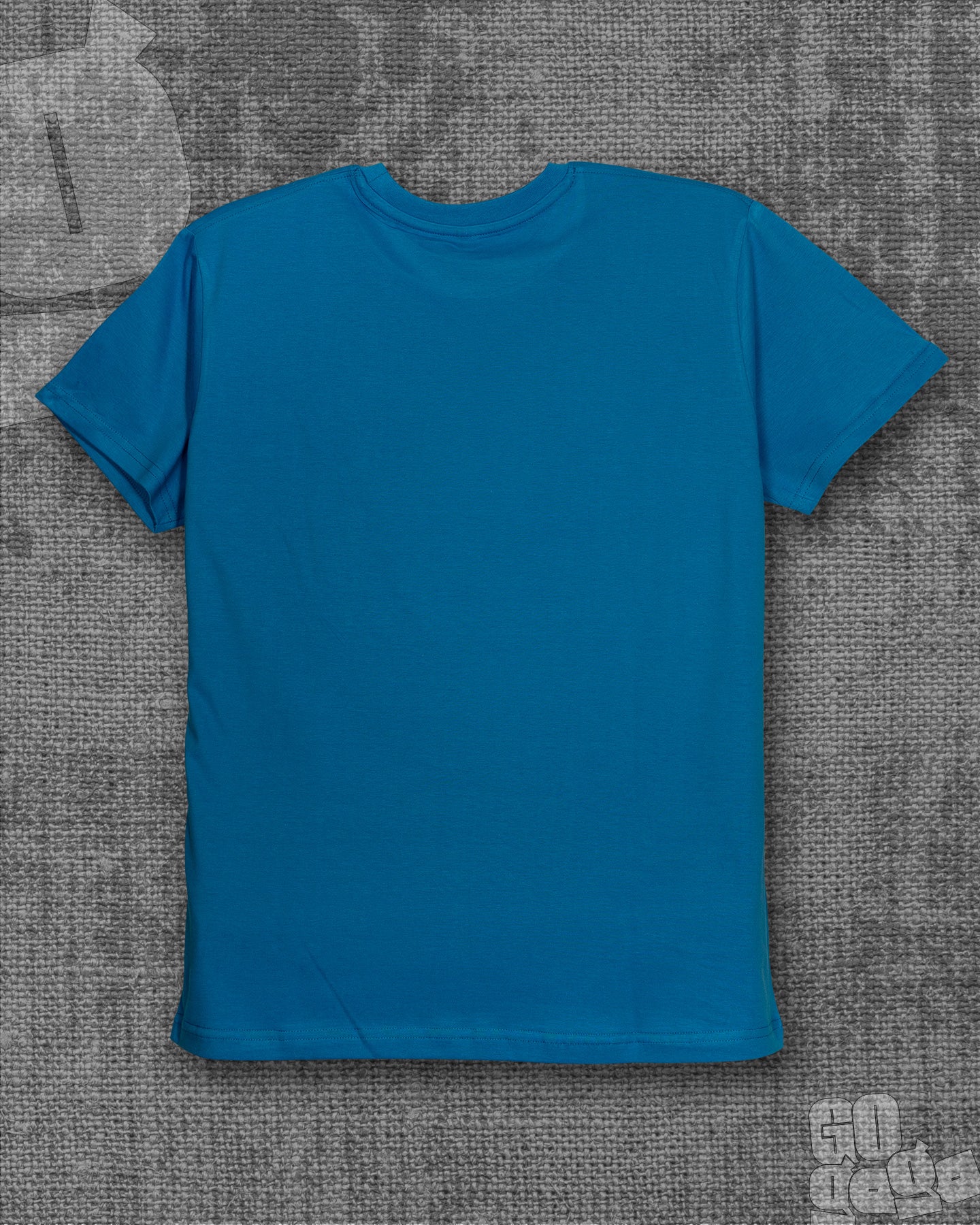 Basic Indian Blue Regular Fit T-shirt