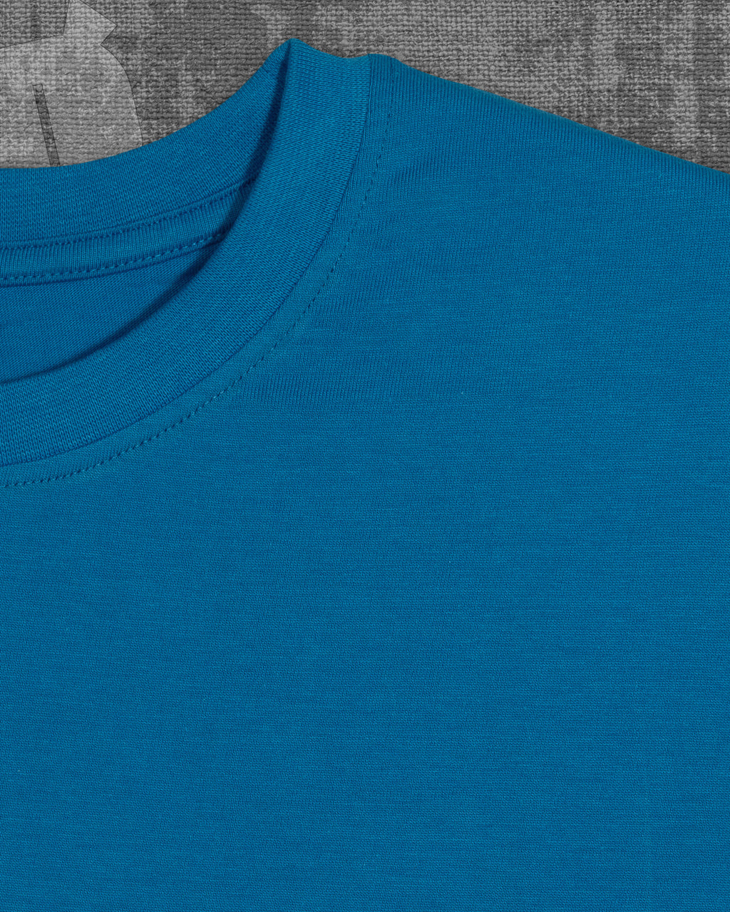 Basic Indian Blue Regular Fit T-shirt