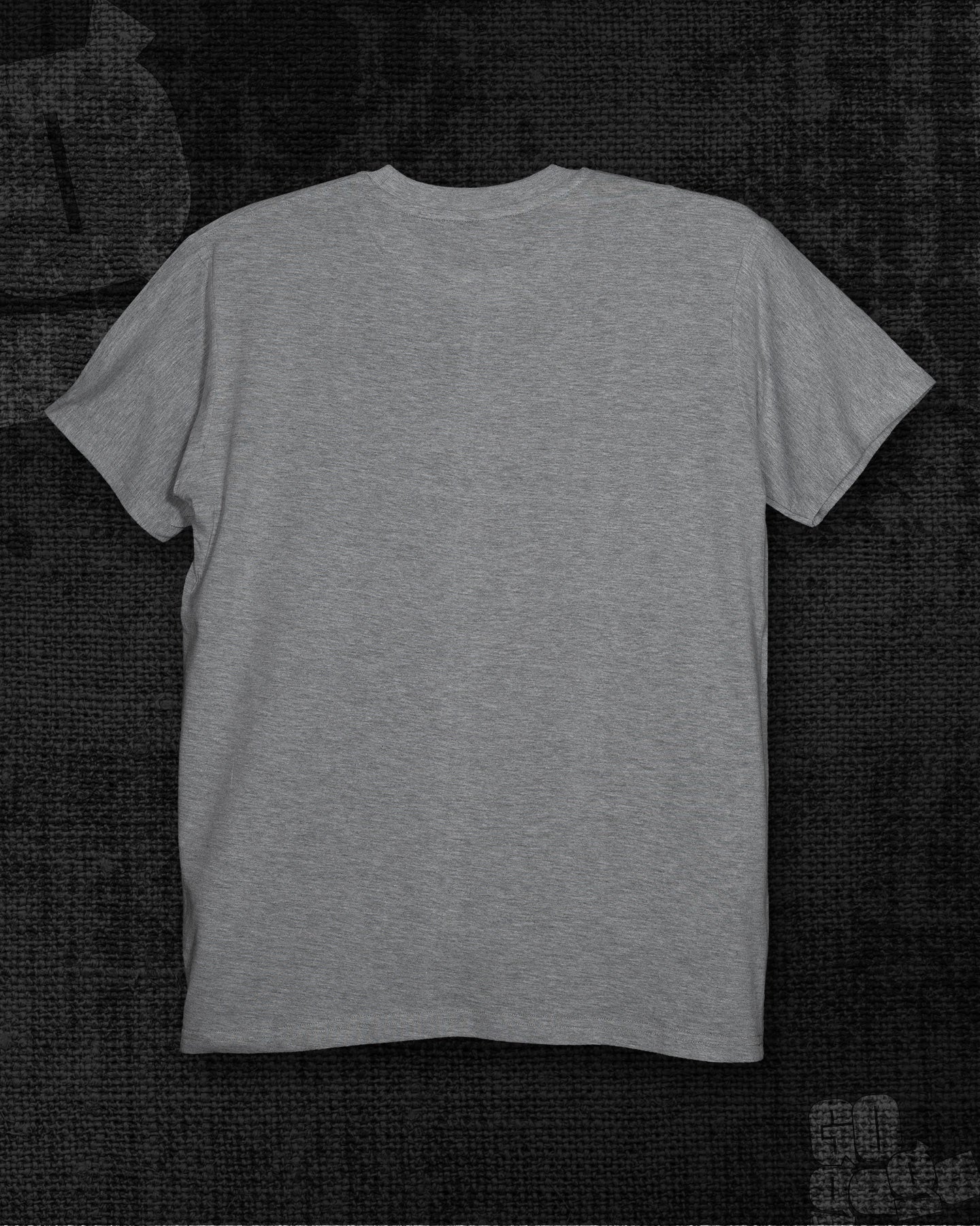 Basic Melange Grey Classic Fit T-shirt