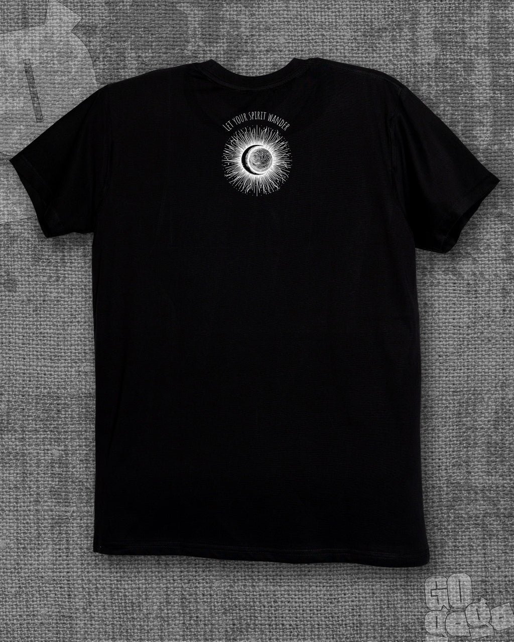 Let your spirit wander Black Classic Fit T-shirt