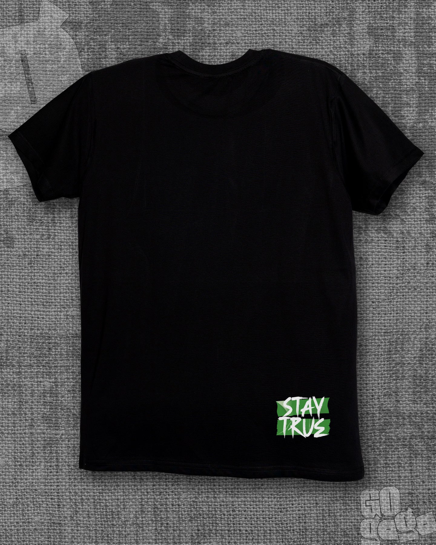 Stay true Black Regular Fit T-shirt