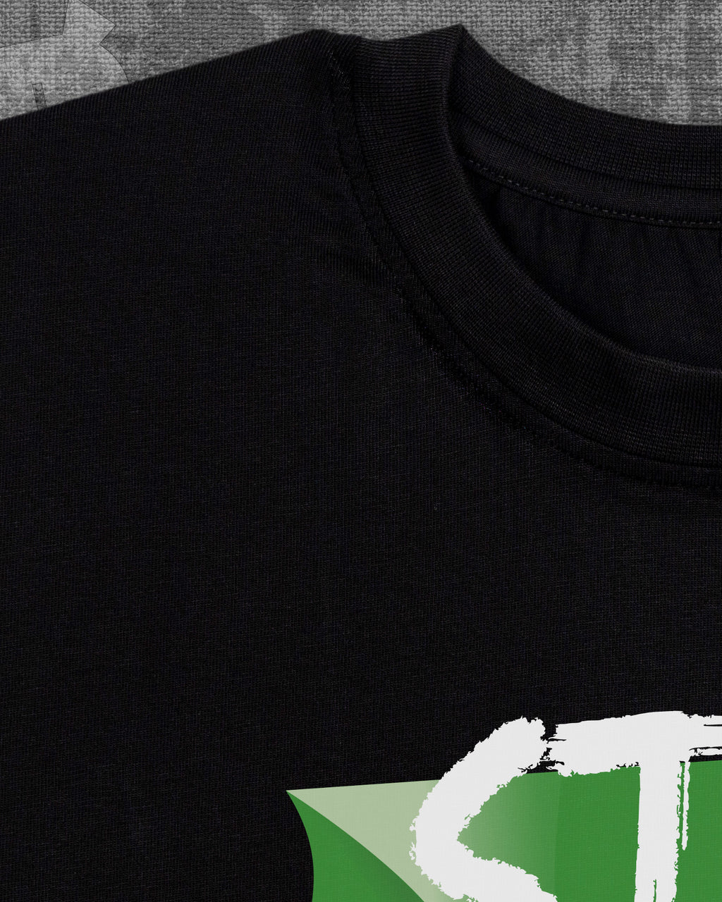 Stay true Black Regular Fit T-shirt