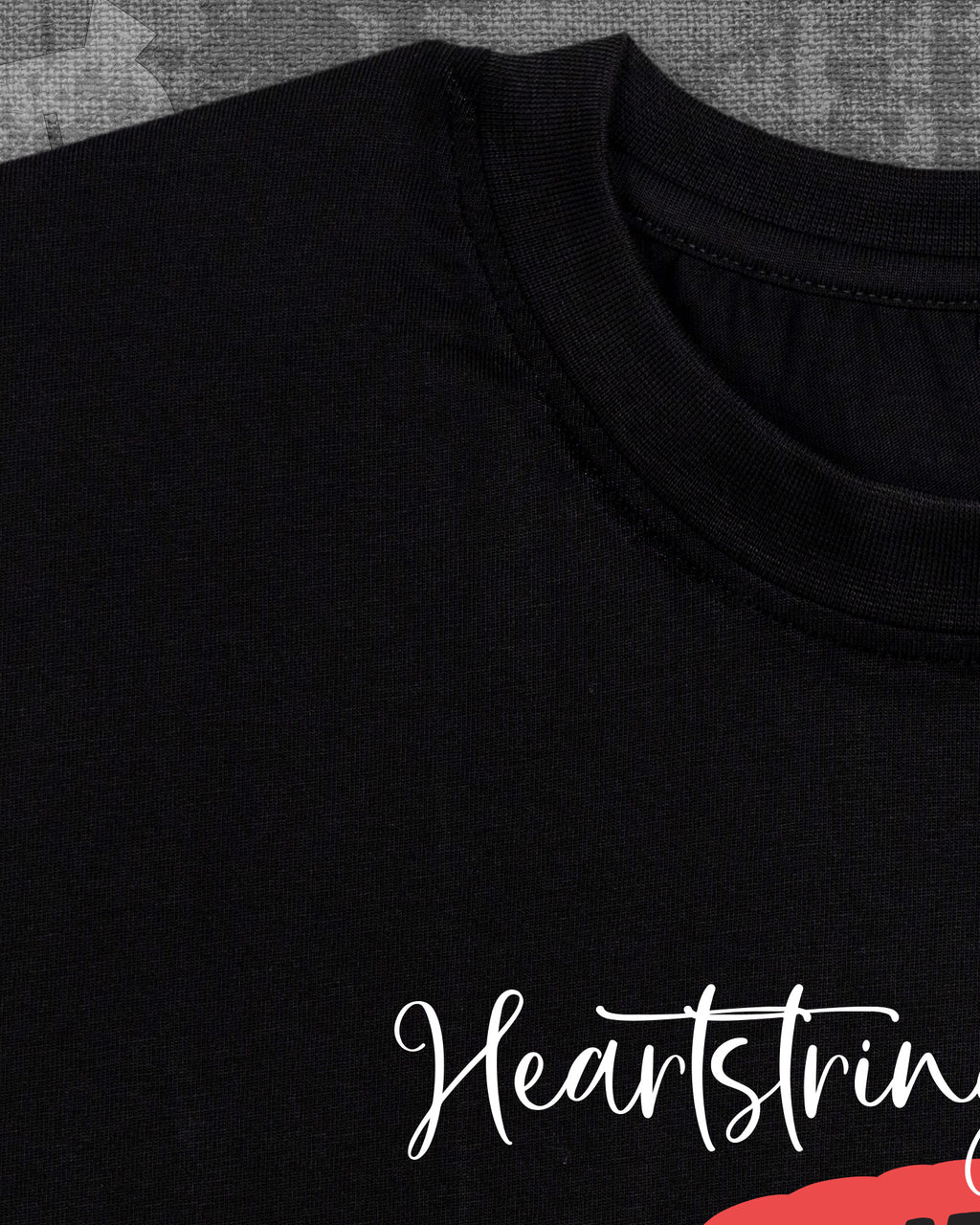 Crimson Chords Black Regular Fit T-shirt