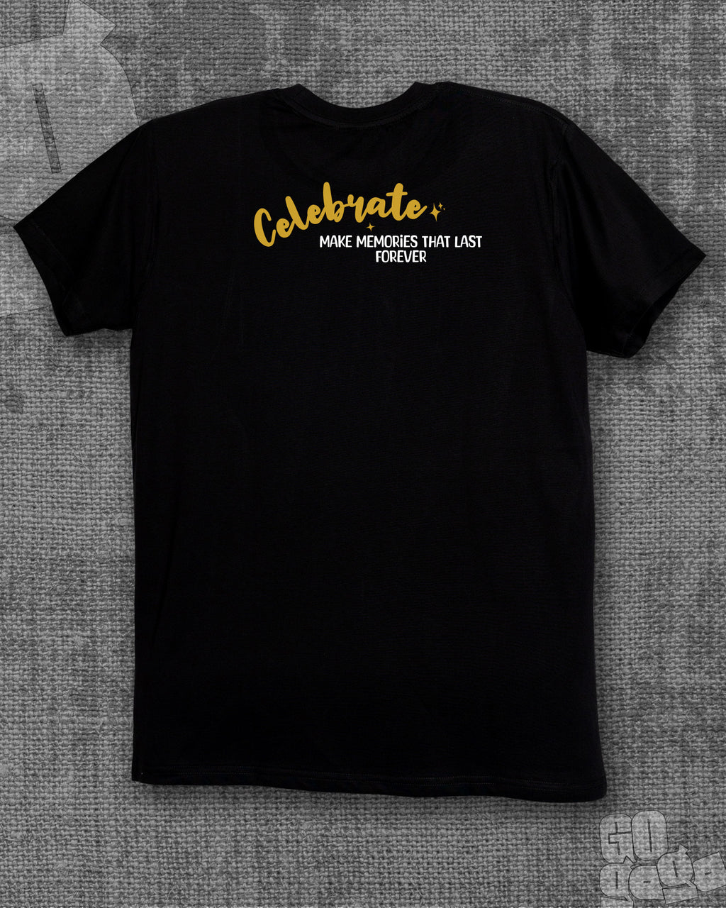 Celebrate the Season Black Regular Fit T-shirt