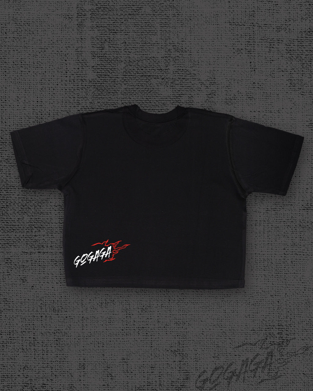 Gogaga Black Crop Top