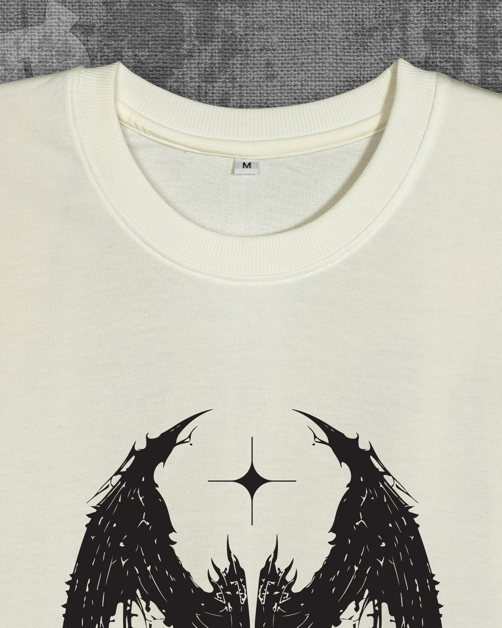 Worst Nightmare Off white Heavyweight Oversized T-shirt
