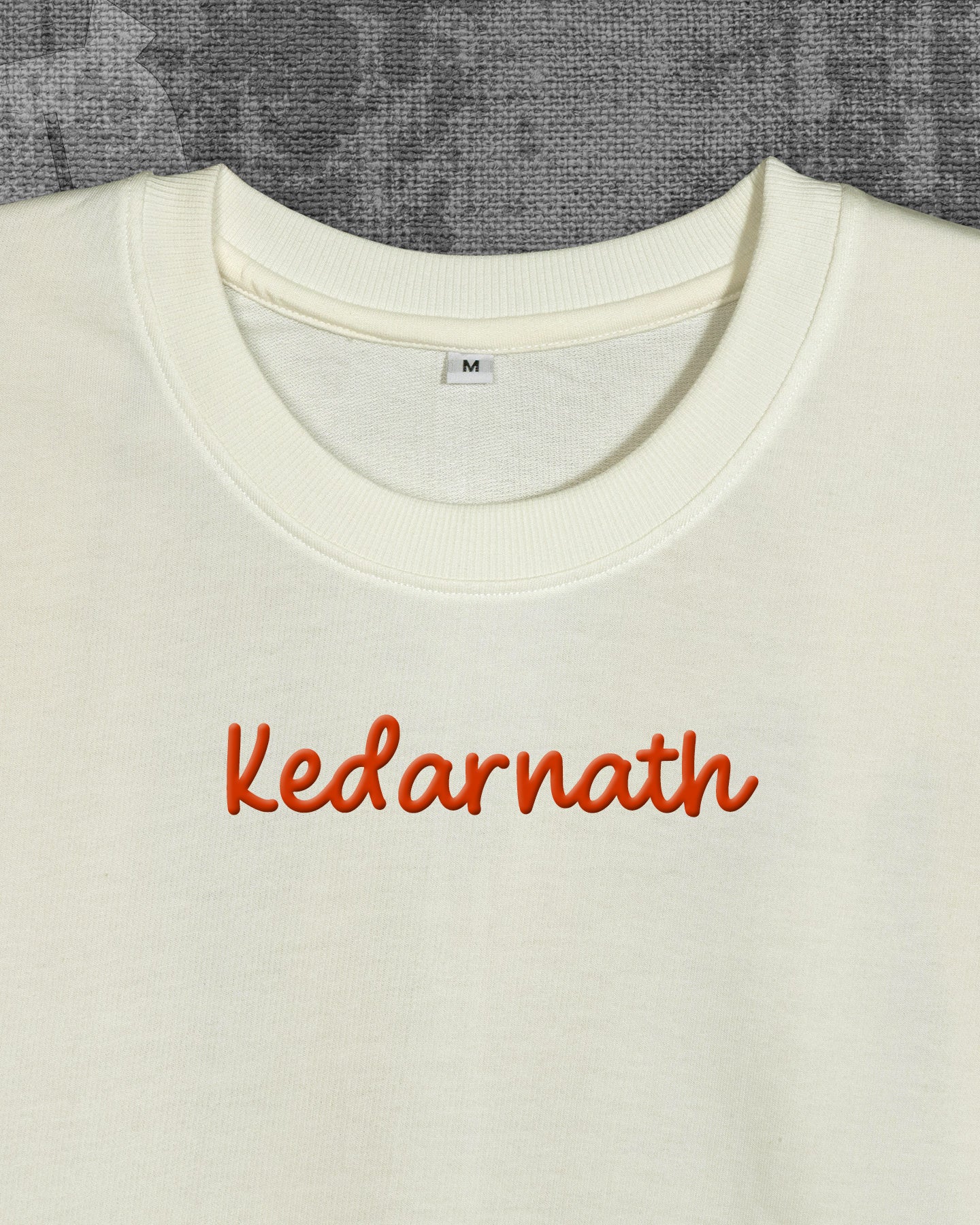 Kedarnath | Off white Heavyweight Oversized T-shirt