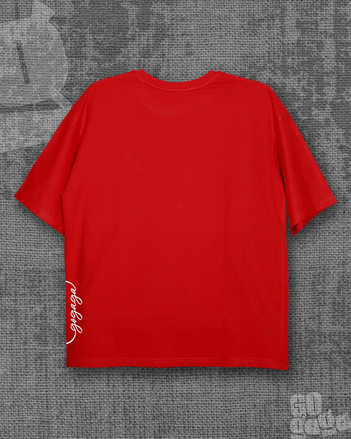 Gogaga Red Oversized T-shirt