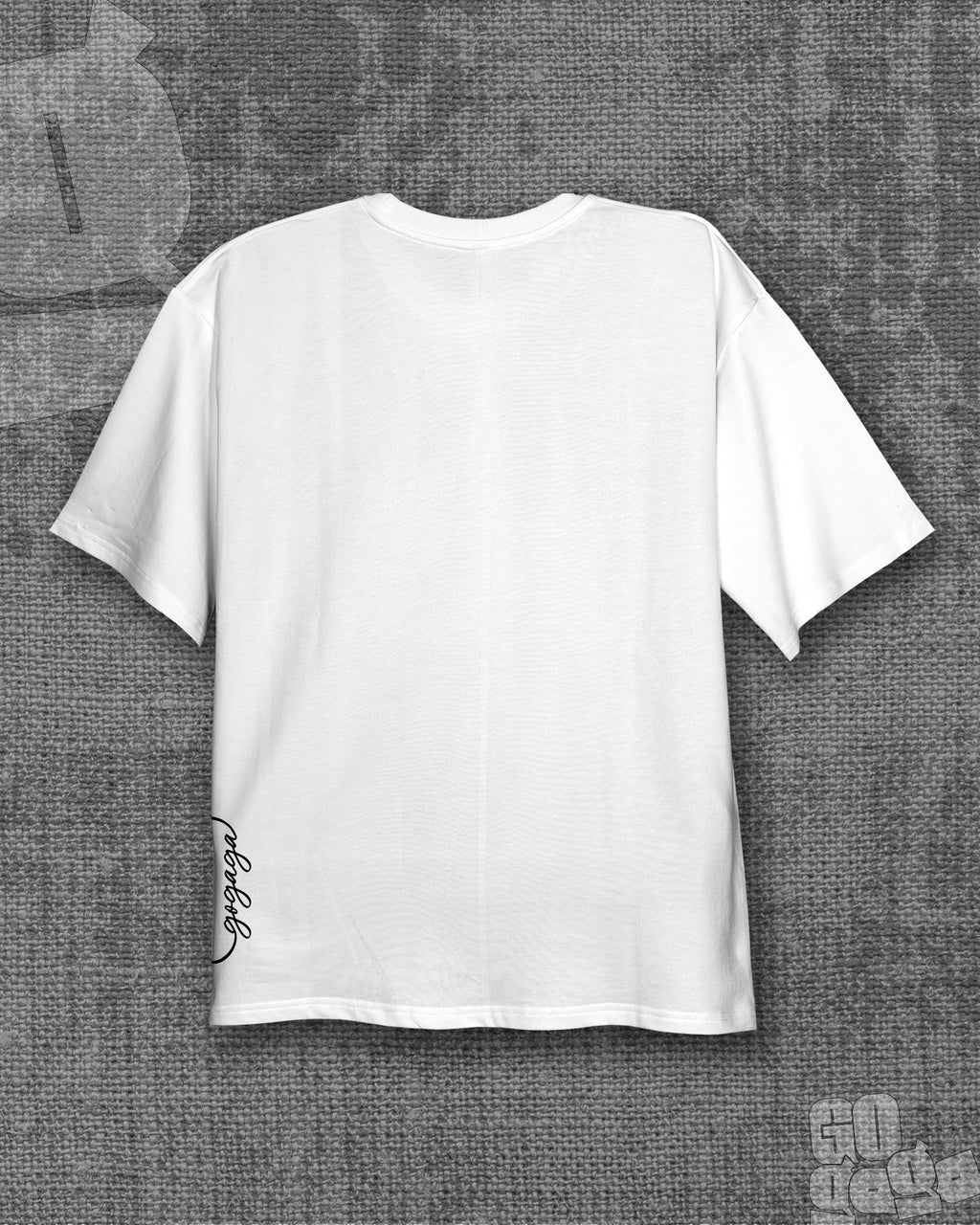Peace comes from within White Oversized T-shirt