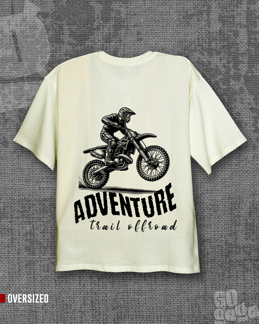 Adventure Off-white Oversized T-shirt