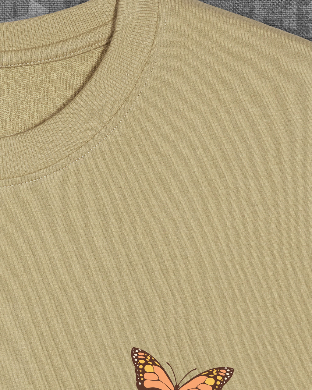 Collect Moments Beige Oversized T-shirt