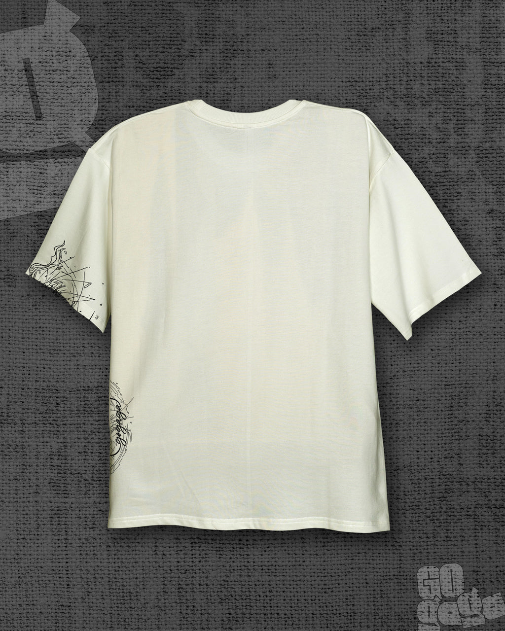 Shiv over everything  | Off white Oversized T-shirt