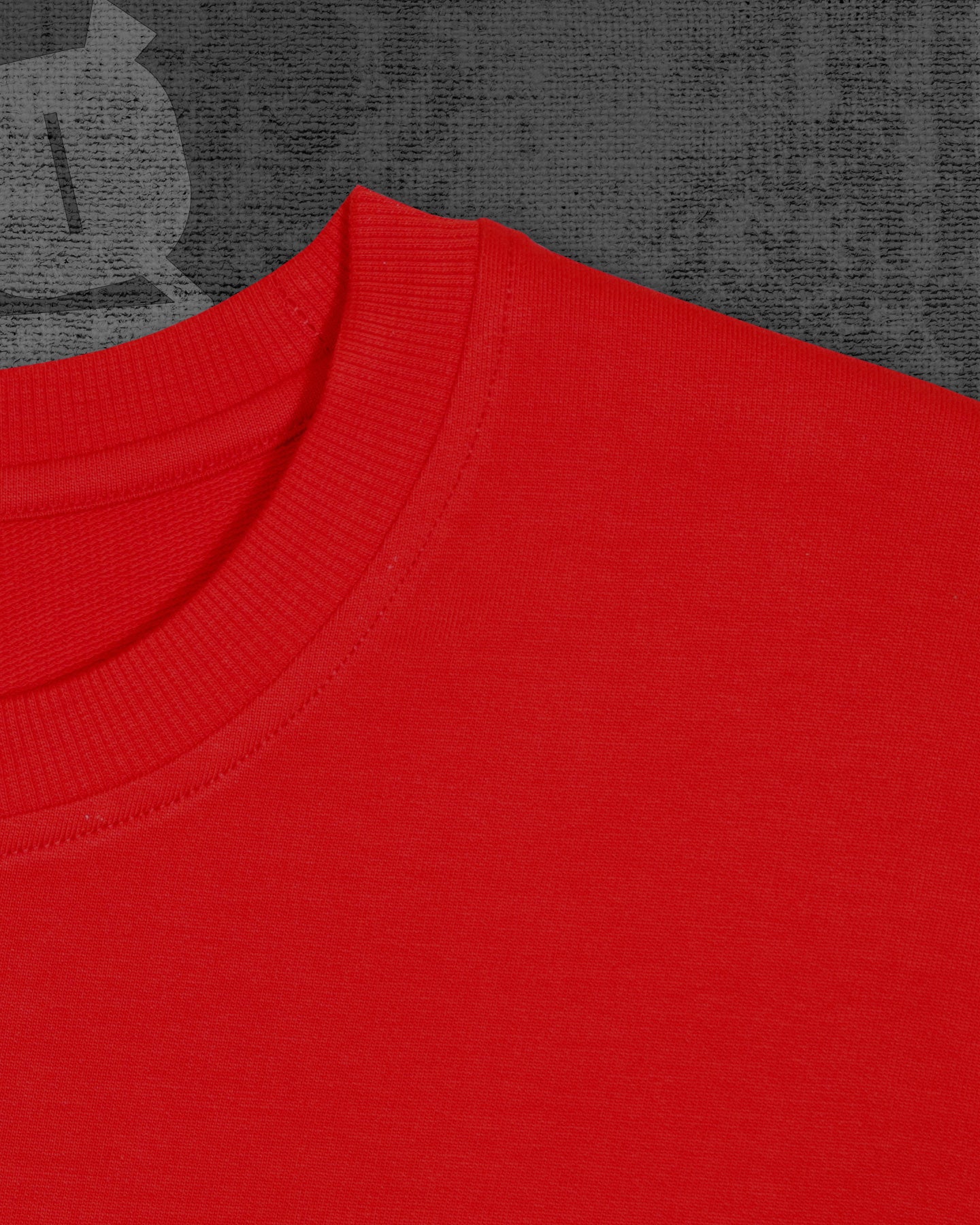 Gam Ganapathi | Red Heavyweight Oversized T-shirt